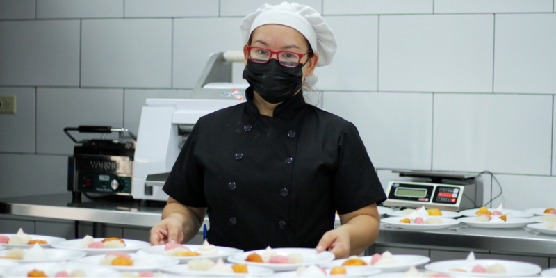 Taller de Sabores y Colores Nicas Centro Tecnológico de Hotelería y Turismo Nelly Flor de Pino en Managua